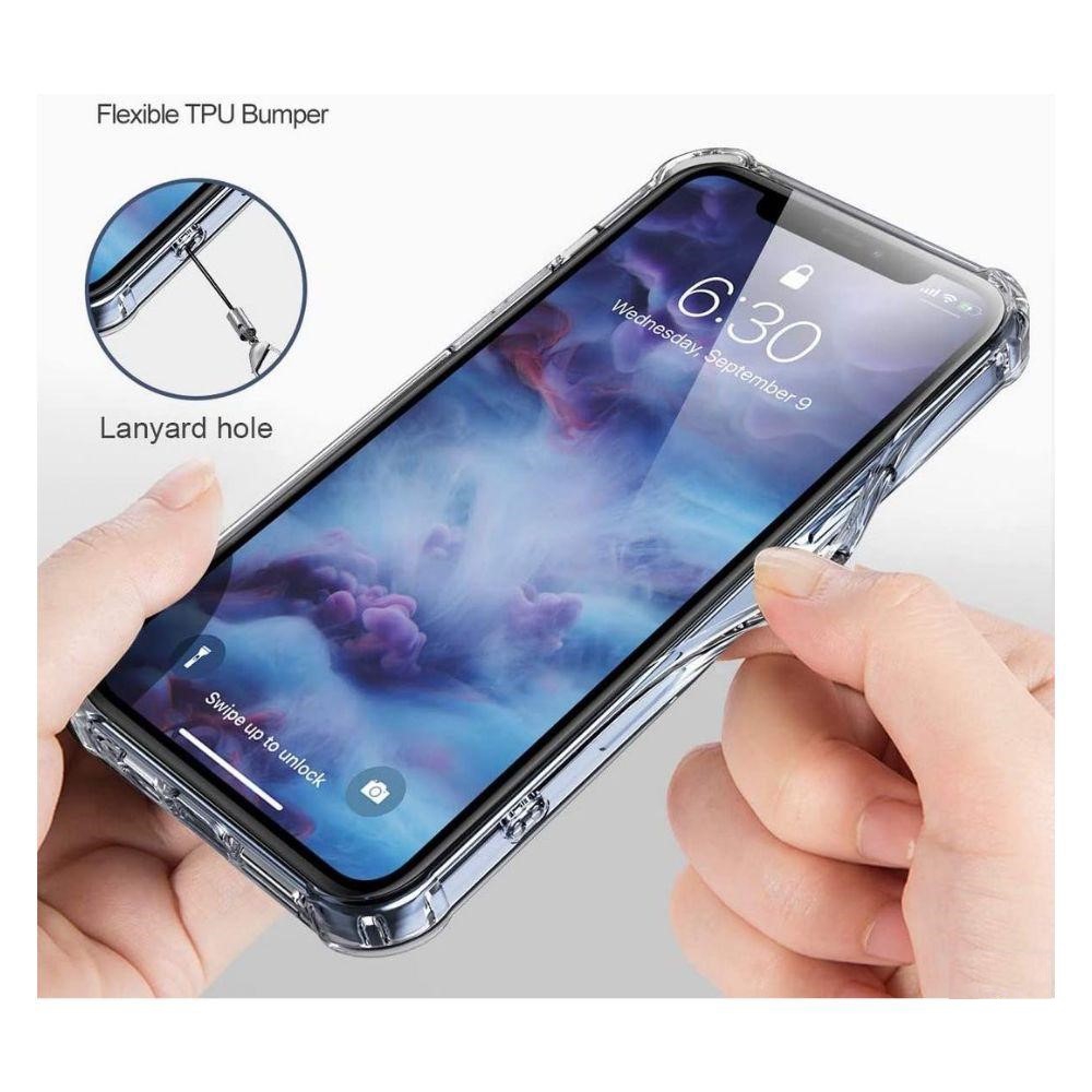 Foto 5 pulgar | Funda IPhone 11 Pro de Silicona Transparente Reforzada - Venta Internacional