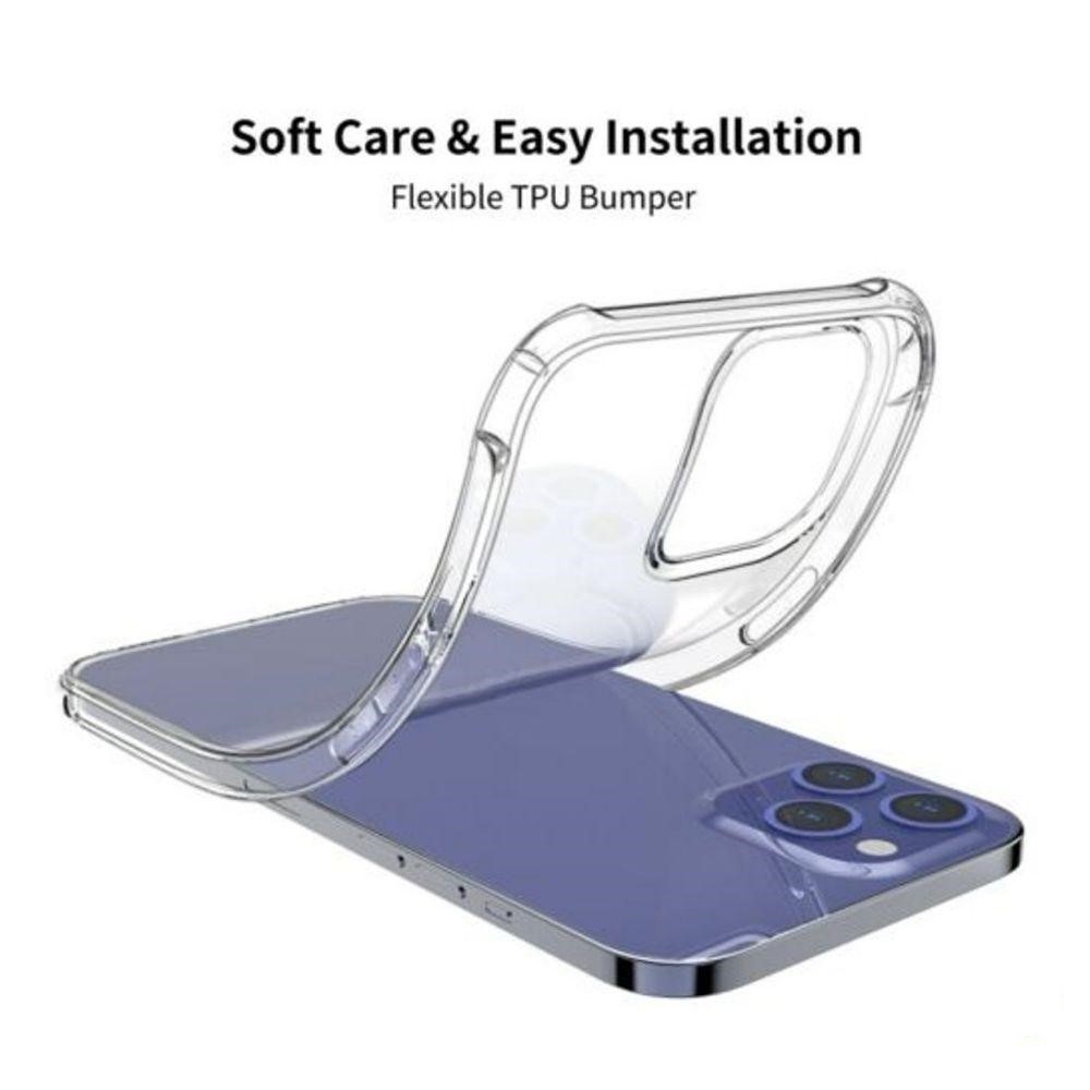 Foto 8 pulgar | Funda IPhone 11 Pro de Silicona Transparente Reforzada - Venta Internacional