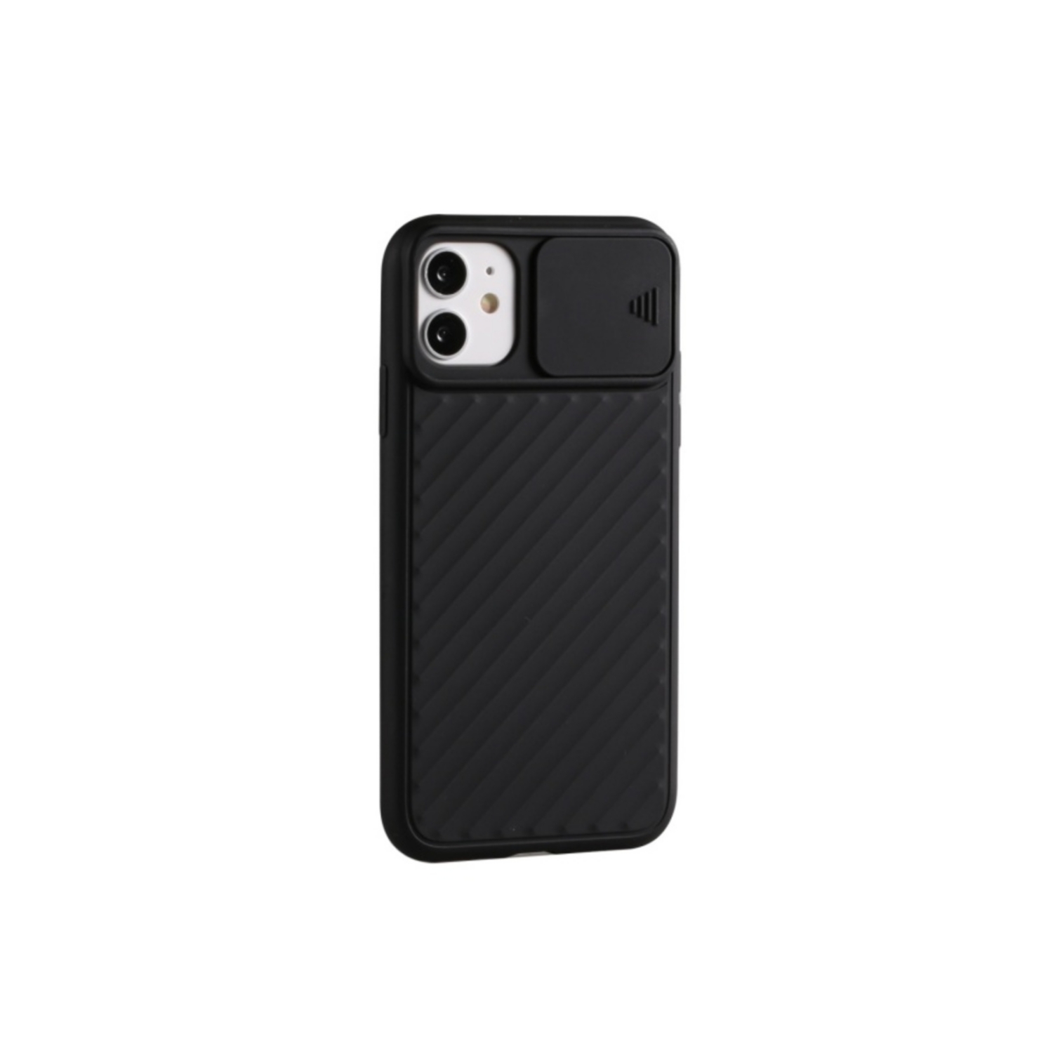 Funda de Silicona Protectora De Cámara Negra Para iPhone 12 Pro Max - Venta Internacional