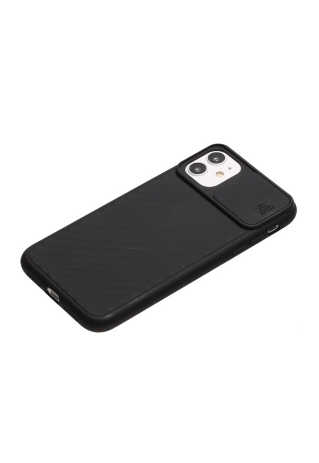 Foto 2 | Funda de Silicona Protectora De Cámara Negra Para iPhone 12 Pro Max - Venta Internacional