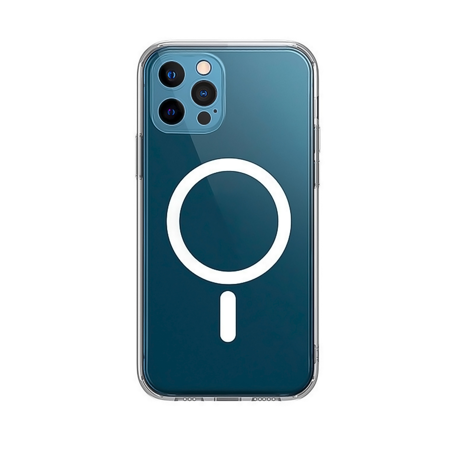 Foto 2 pulgar | Funda Magnética para iPhone 13 Pro Max Magsafe Transparente - Venta Internacional
