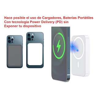 Foto 2 | Funda Magnética para iPhone 13 Pro Max Magsafe Transparente - Venta Internacional