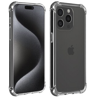 Foto 1 | Funda de Teléfono Transparente Antichoque para iPhone 15 Pro Max - Venta Internacional