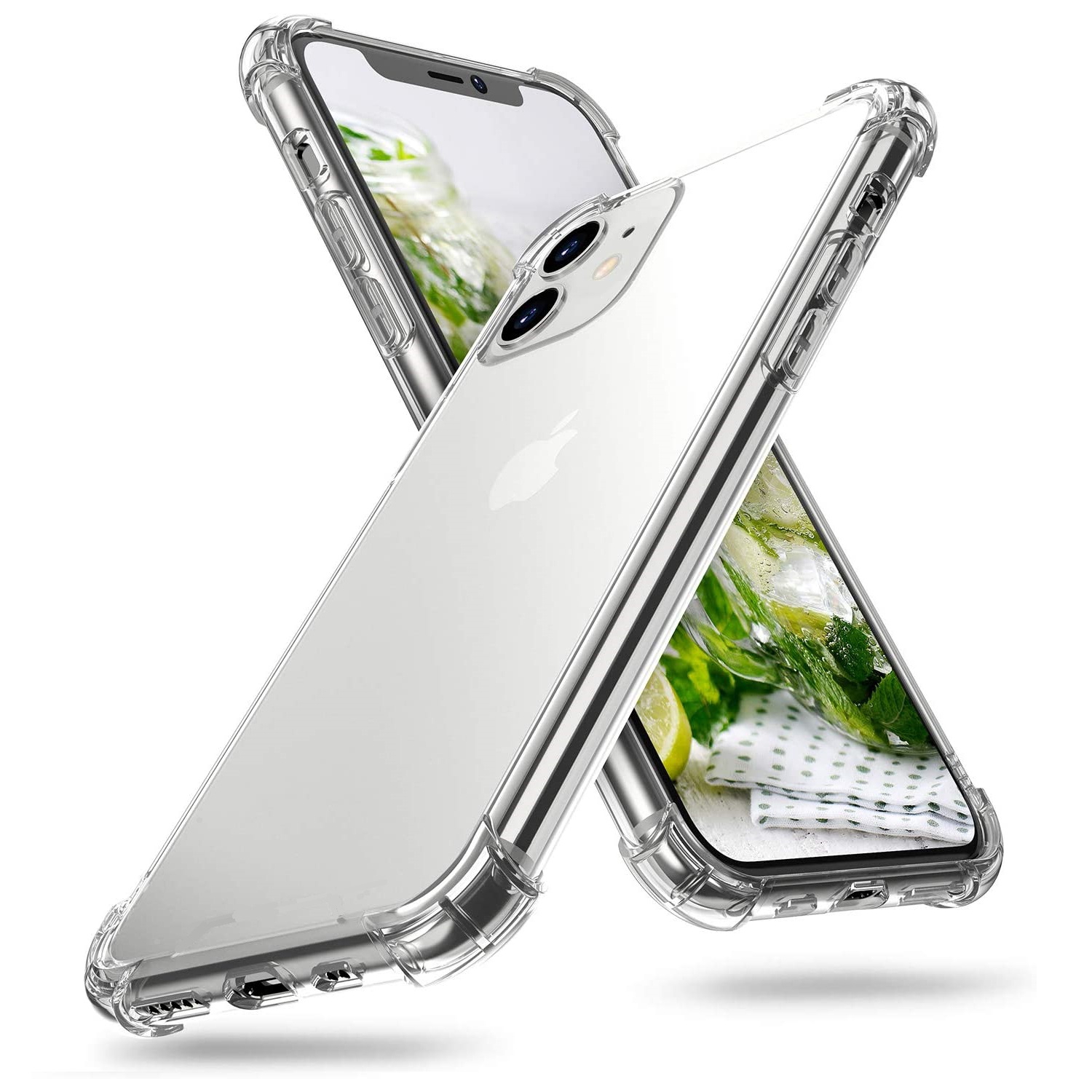 Foto 2 pulgar | Funda de Silicona Transparente para iPhone 11 - Venta Internacional
