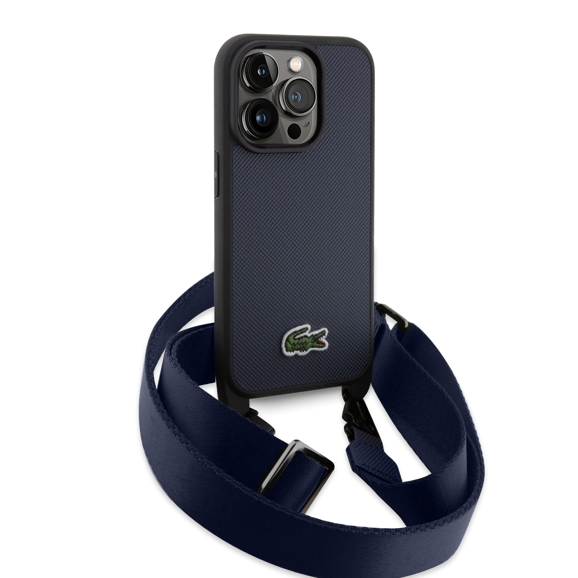 Funda con Correa Lacoste Azul para iPhone 15 Pro