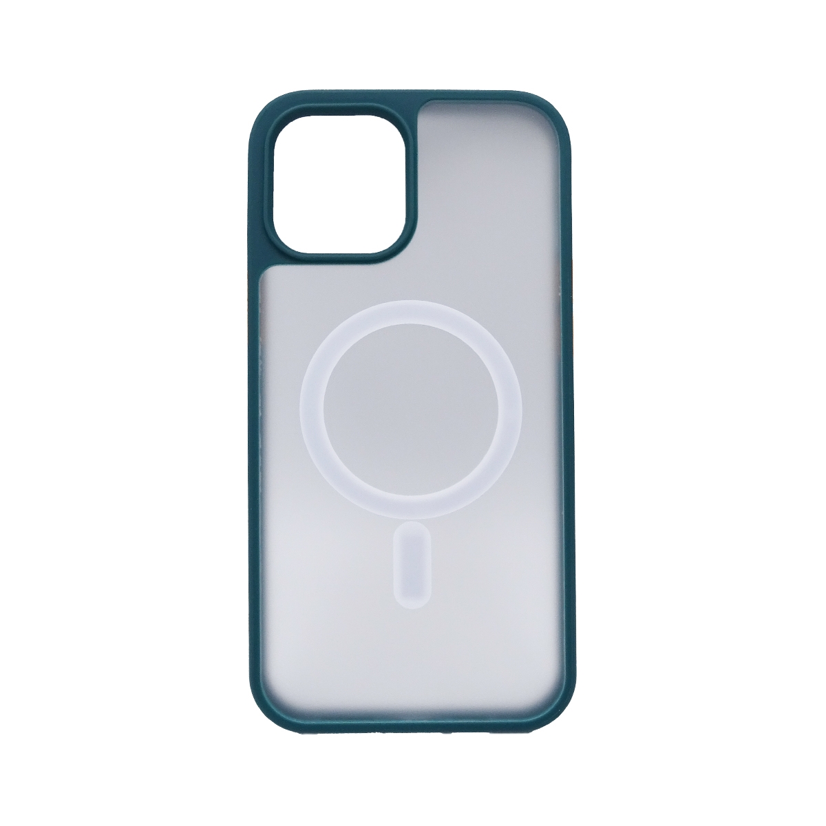 Foto 3 pulgar | Funda Blanda para IPhone 12 Pro Max Magsafe Verde - Venta Internacional