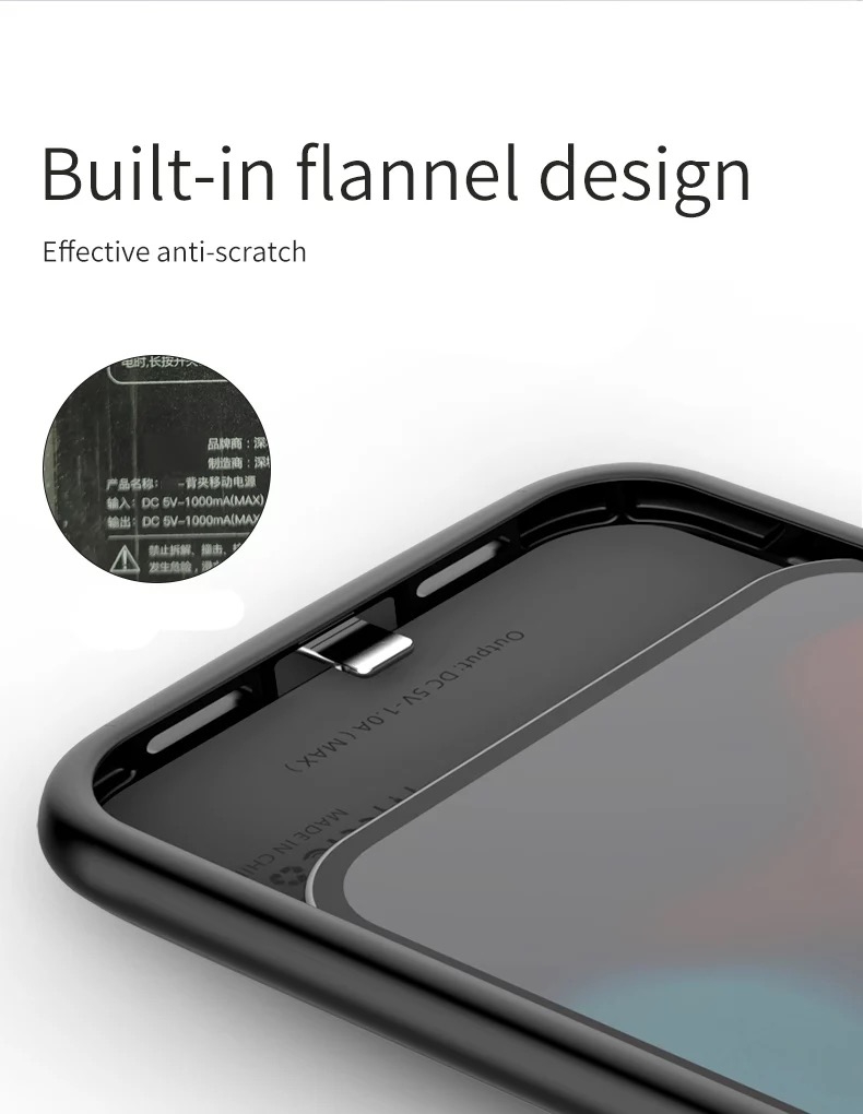 Foto 3 pulgar | Funda de Batería Compatible Con iPhone 14 Pro Max 8500 Mah - Venta Internacional