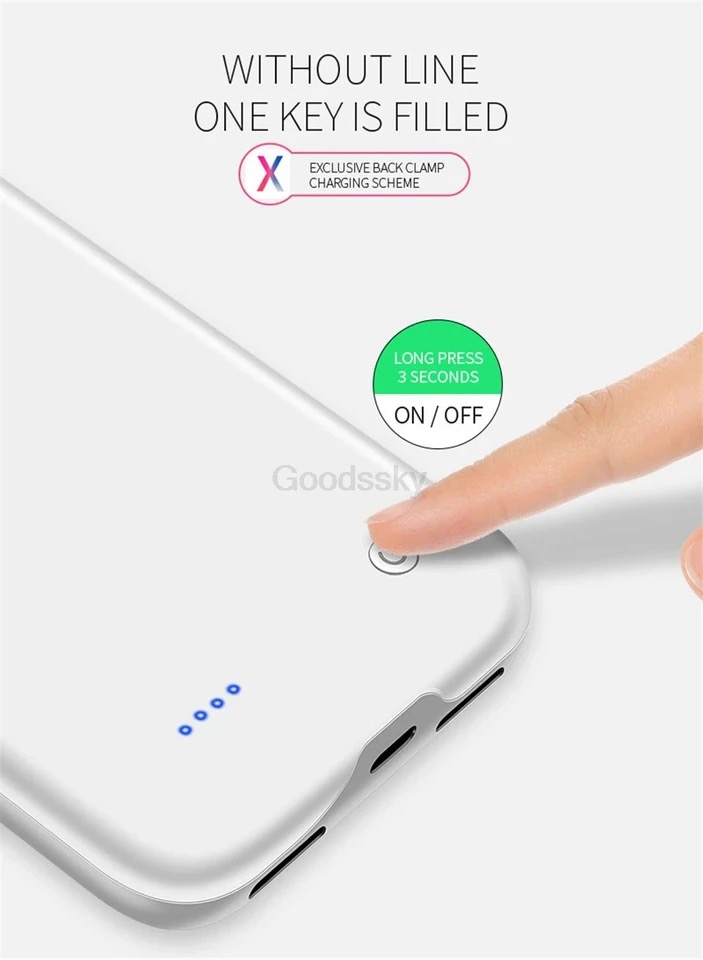 Foto 4 pulgar | Funda de Batería Compatible Con iPhone 14 Pro Max 8500 Mah - Venta Internacional