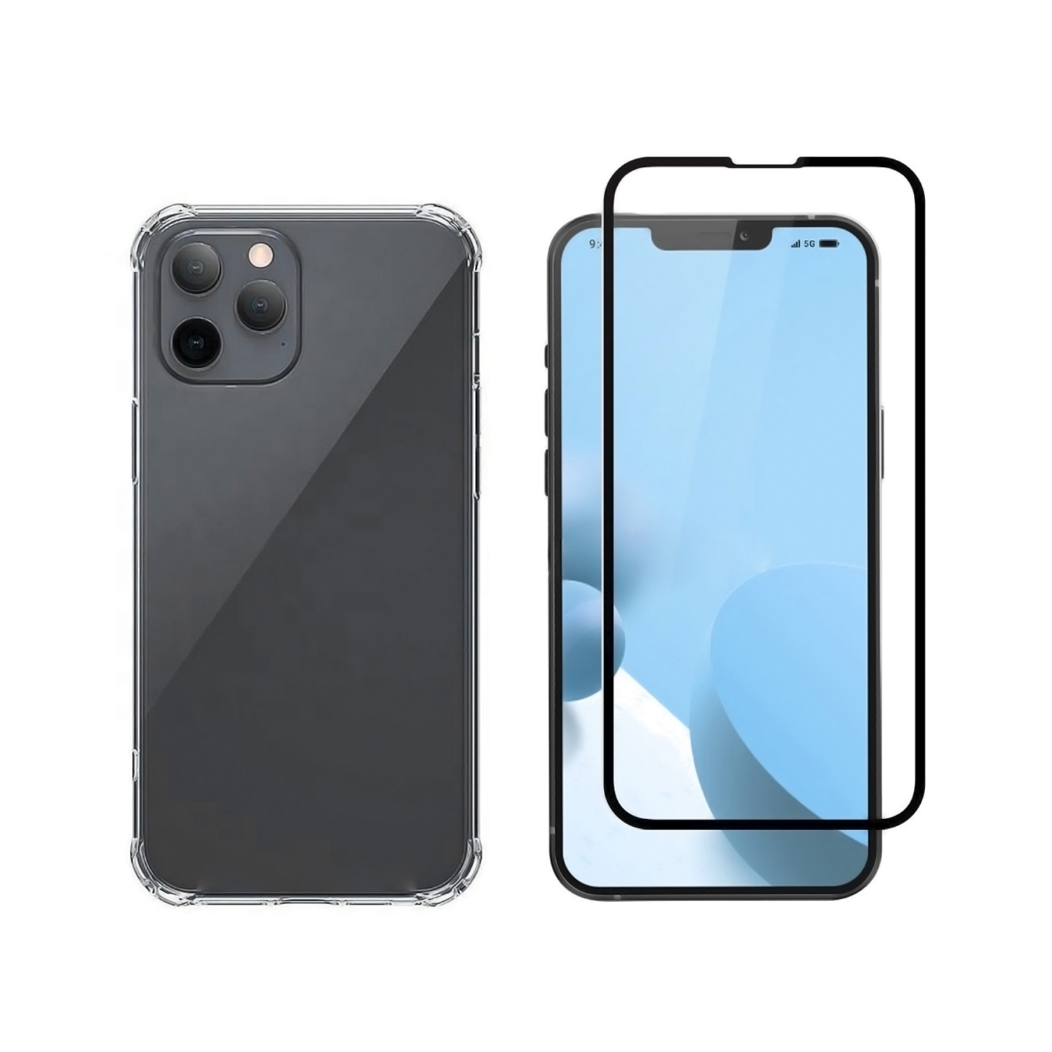 Foto 2 pulgar | Funda para IPhone 13 Pro Max con Protector de Pantalla de Cobertura Total - Venta Internacional