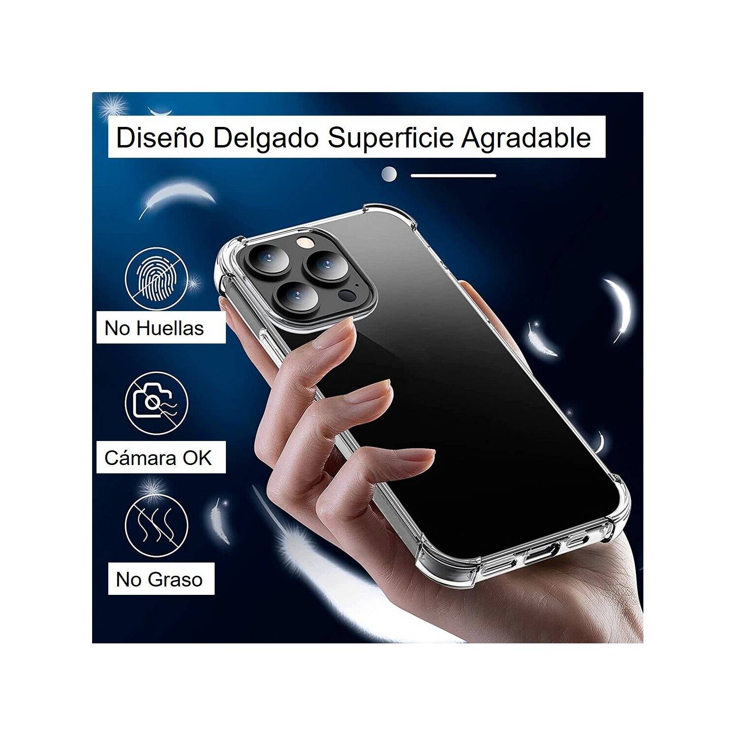 Foto 8 pulgar | Funda para IPhone 13 Pro Max con Protector de Pantalla de Cobertura Total - Venta Internacional