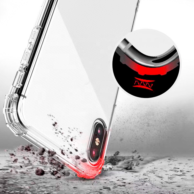 Foto 5 pulgar | Funda con Lámina De Mica De Cristal Para iPhone Xs, Transparente - Venta Internacional