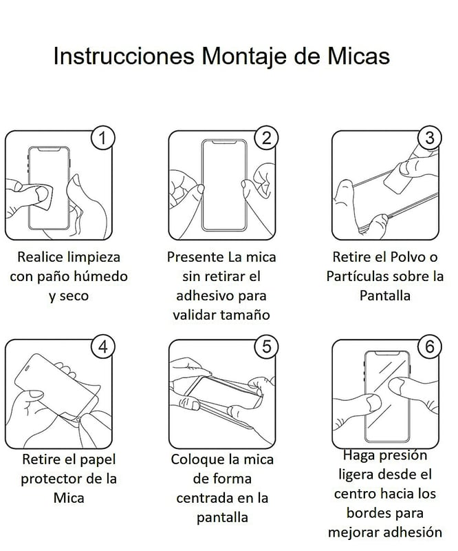 Foto 7 pulgar | Funda con Lámina De Mica De Cristal Para iPhone Xs, Transparente - Venta Internacional