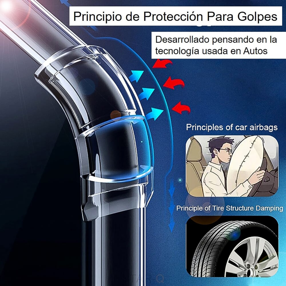 Foto 3 pulgar | Funda + Protector de Pantalla de Cristal para IPhone 11 Transparente - Venta Internacional