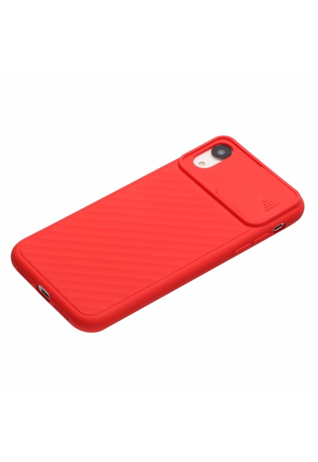 Foto 5 pulgar | Funda con Protector de Cámara para iPhone X/XS Rojo - Venta Internacional
