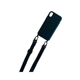 Foto 1 | Funda para iPhone XR con Colgante Ajustable Negro - Venta Internacional