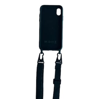 Foto 2 | Funda para iPhone XR con Colgante Ajustable Negro - Venta Internacional