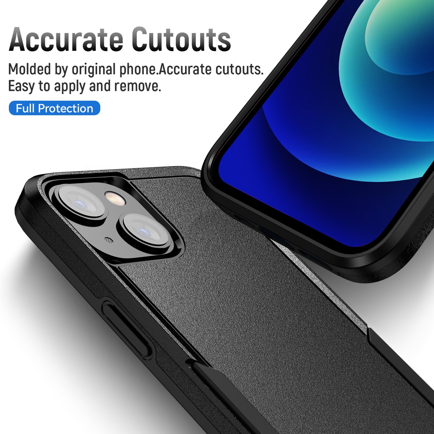Foto 3 pulgar | Funda Robusta Reforzada Compatible con iPhone 14 - Venta Internacional