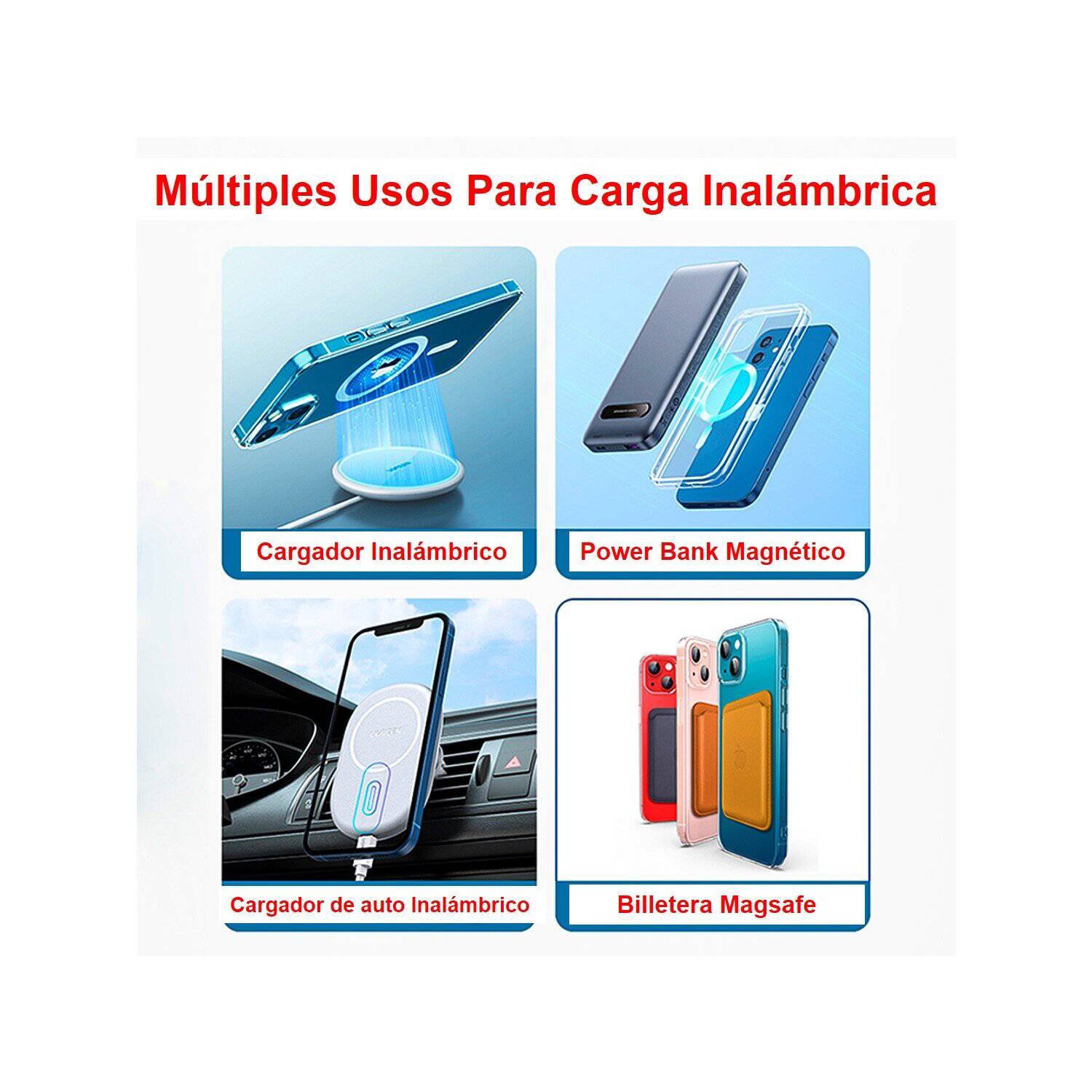Foto 7 pulgar | Funda Magnética Magsafe para iPhone 12 Pro Max - Venta Internacional