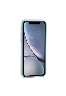 Foto 3 | Funda con Protector De Cámara Para iPhone Xs Max color Azul Claro - Venta Internacional