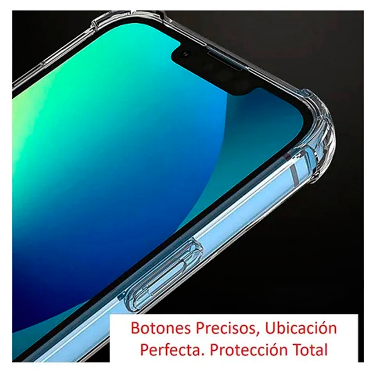 Foto 4 pulgar | Funda De Gel Tpu Transparente Reforzada Para iPhone 12 Pro - Venta Internacional