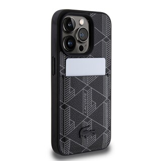 Foto 4 | Funda Lacoste con Tarjetero para iPhone 15 Pro Negro