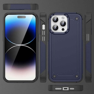 Foto 2 | Funda Tekku Tough Cover Para Iphone 15 Pro Azul