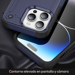 Foto 6 | Funda Tekku Tough Cover Para Iphone 15 Pro Azul