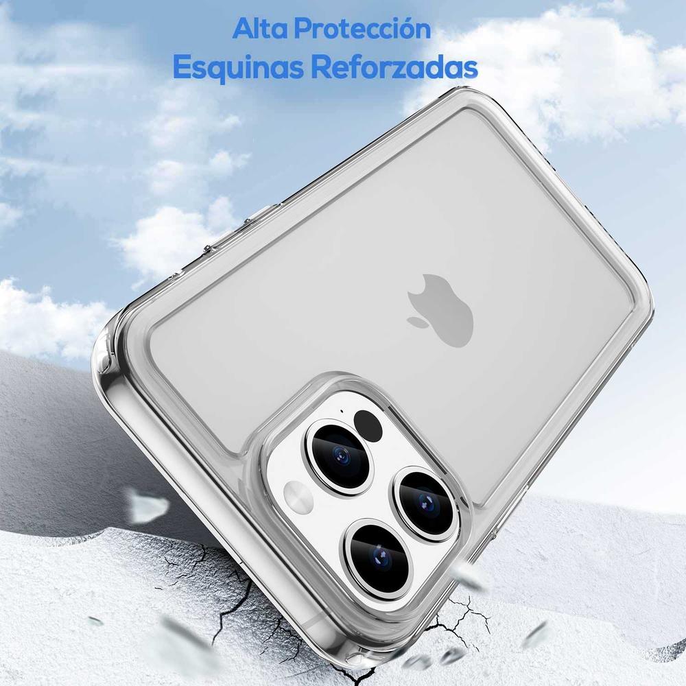 Foto 4 | Funda Tekku Tpu Rugged Para Iphone 15 Pro Max Transparente