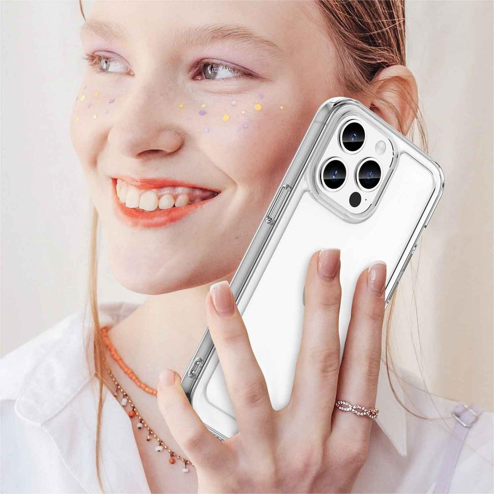 Foto 6 | Funda Tekku Tpu Rugged Para Iphone 15 Pro Max Transparente