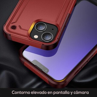 Foto 6 | Funda Tekku Tough Cover Para Iphone 15 Plus Roja