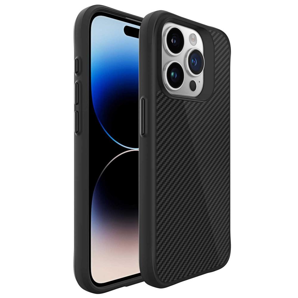 Foto 2 pulgar | Funda Tekku Combat Carbon Para Iphone 15 Pro Max Negra