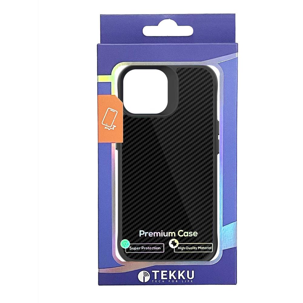 Foto 6 pulgar | Funda Tekku Combat Carbon Para Iphone 15 Pro Max Negra