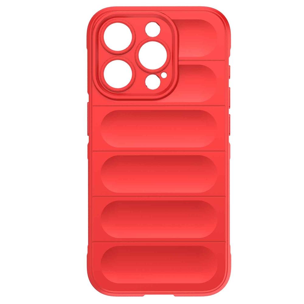 Foto 3 pulgar | Funda Tekku Tpu Phantom Para Iphone 15 Pro Max Roja