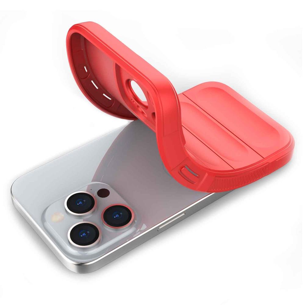Foto 4 pulgar | Funda Tekku Tpu Phantom Para Iphone 15 Pro Max Roja