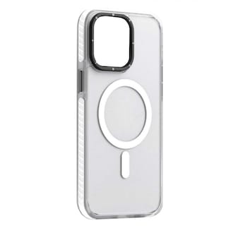 Foto 1 | Funda Tekku Matte Color Para Iphone 15 Plus Trans Blanco Compatible Con Magsafe