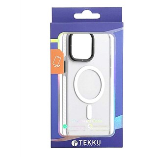 Foto 5 | Funda Tekku Matte Color Para Iphone 15 Plus Trans Blanco Compatible Con Magsafe