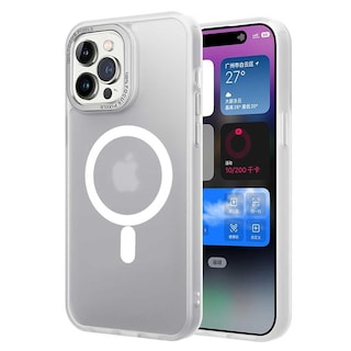 Foto 1 | Funda Tekku Matte Para Iphone 15 Pro Trans Blanco Compatible Con Magsafe