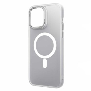 Foto 2 | Funda Tekku Matte Para Iphone 15 Pro Trans Blanco Compatible Con Magsafe