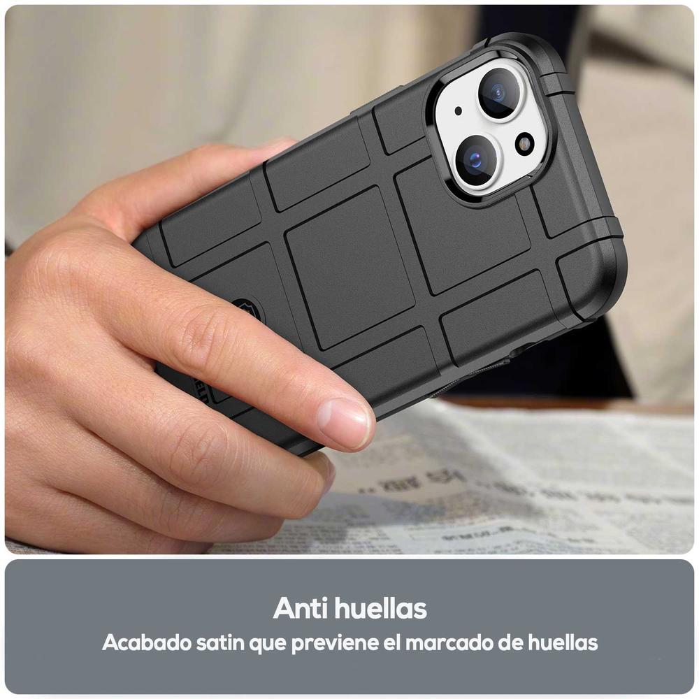 Foto 7 pulgar | Funda Tekku Rugged Shield Para Iphone 15 Plus Negra