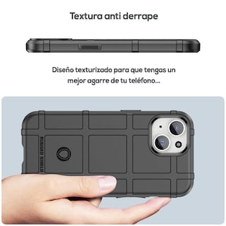 Foto 7 | Funda Tekku Rugged Shield Para Iphone 15 Plus Negra