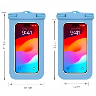 Foto 2 | Funda Tekku Contra Agua Colgante Universal Sumergible Azul