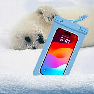 Foto 5 | Funda Tekku Contra Agua Colgante Universal Sumergible Azul