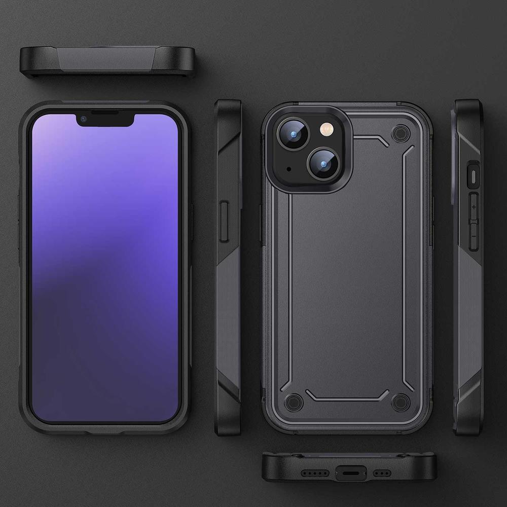 Foto 4 pulgar | Funda Tekku Tough Cover Para Iphone 15 Plus Negra