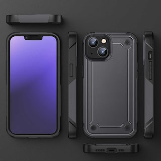 Foto 3 | Funda Tekku Tough Cover Para Iphone 15 Plus Negra