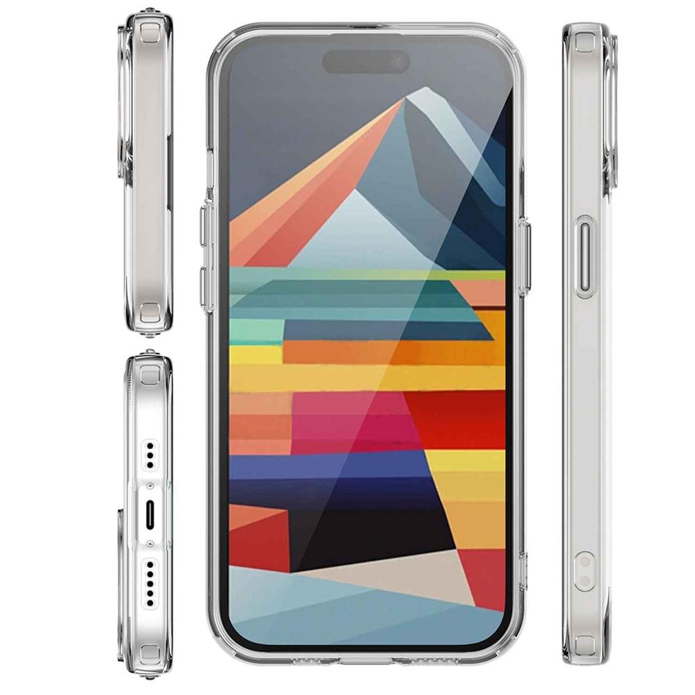 Foto 6 pulgar | Funda Tekku Tpu Rugged Para Iphone 15 Transparente