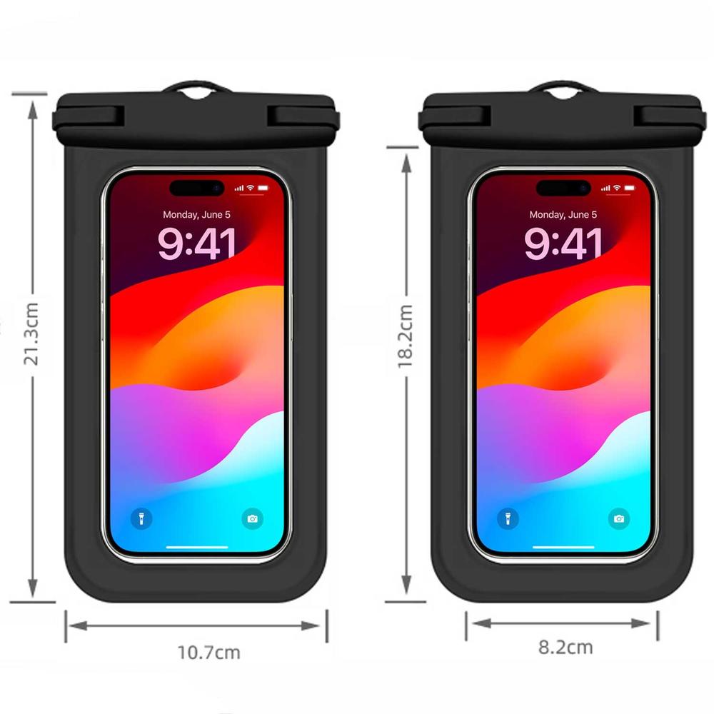 Foto 3 pulgar | Funda Tekku Contra Agua Colgante Universal Sumergible Negra