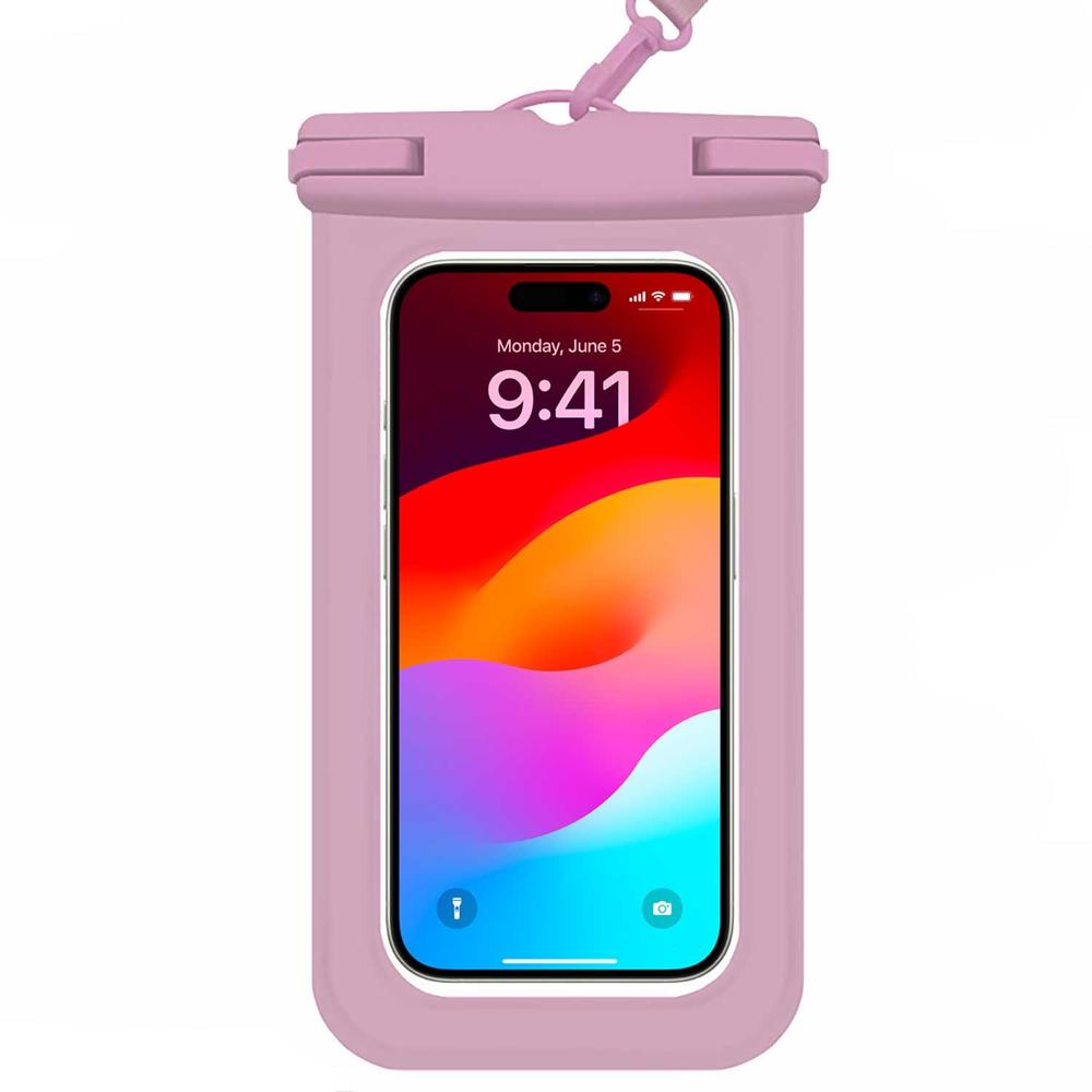 Foto 1 | Funda Tekku Contra Agua Colgante Universal Sumergible Rosa