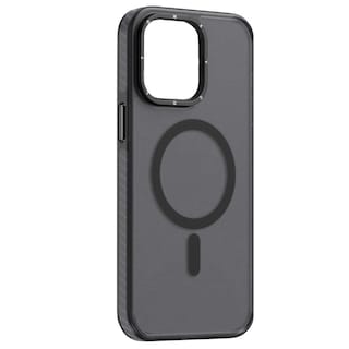 Foto 1 | Funda Tekku Matte Color Para Iphone 15 Pro Max Trans Negra Compatible Con Magsafe