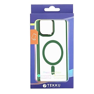 Foto 5 | Funda Tekku Clrcolor Para Iphone 15 Transp Verde Compatible Con Magsafe