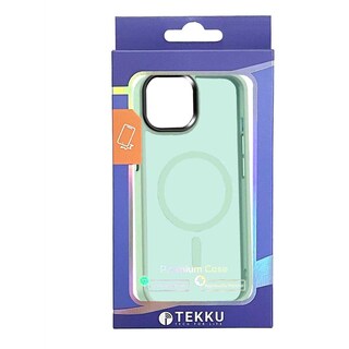 Foto 8 | Funda Tekku Matte Style Para Iphone 15 Pro Max Trans Verde Compatible Con Magsafe